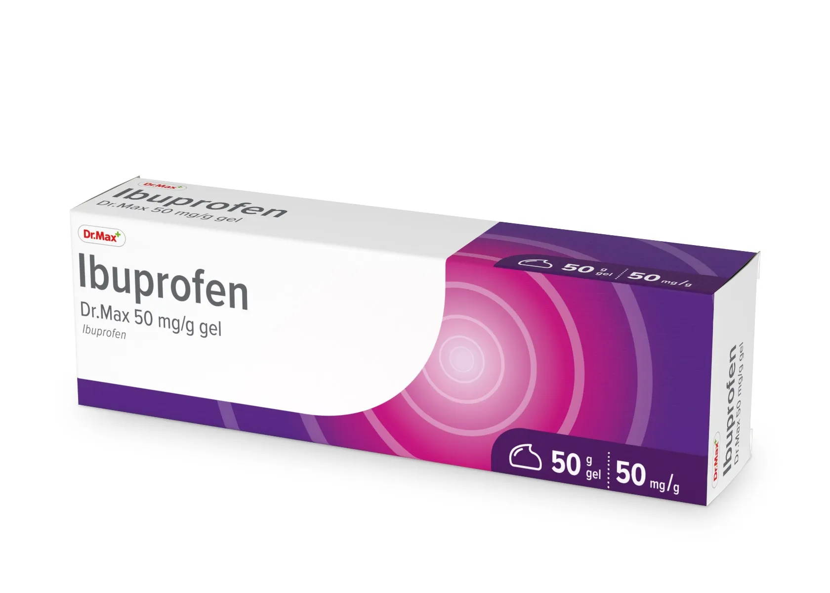 Dr.Max Ibuprofen 50mg/g Gel tub, 50g 