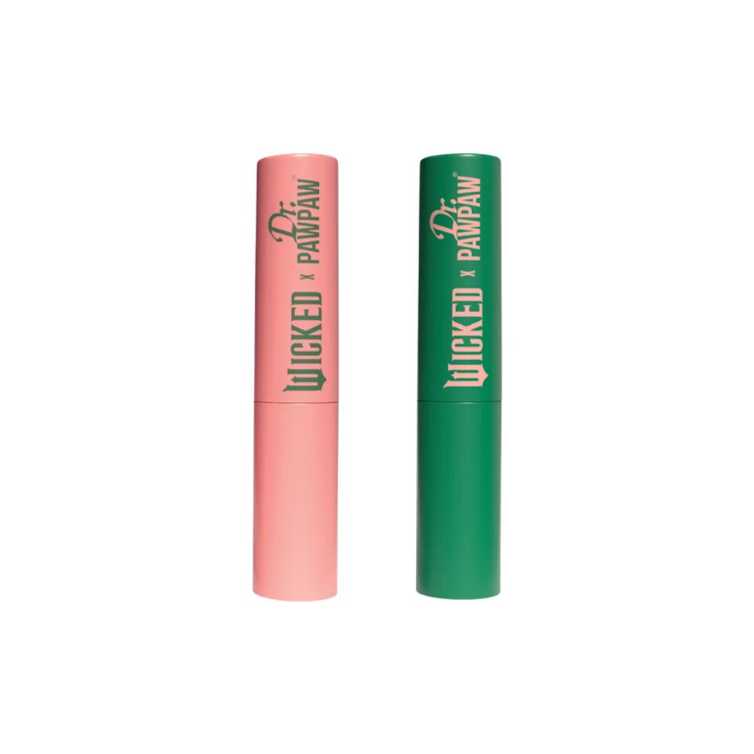 Set 2 balsamuri de buze Wicked Enchanting & Glimmering, 2x3g, Dr.PAWPAW