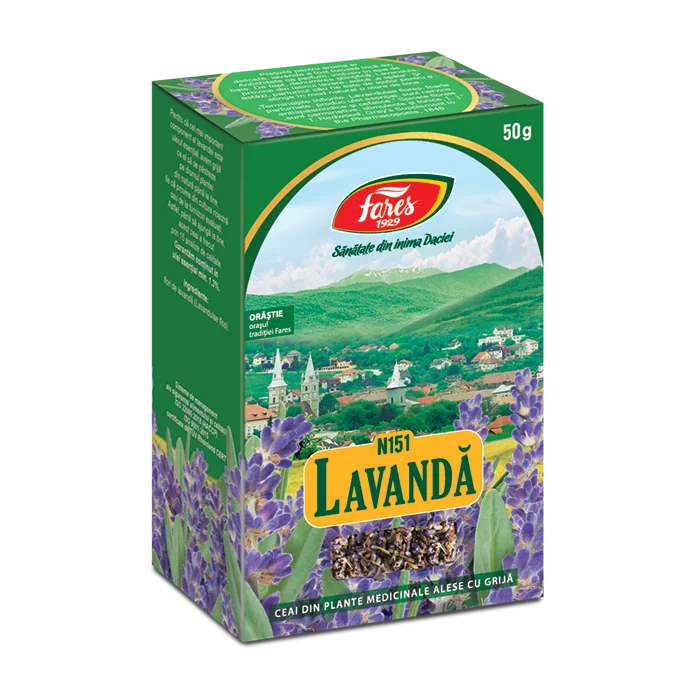Ceai de lavanda, 50g, Fares