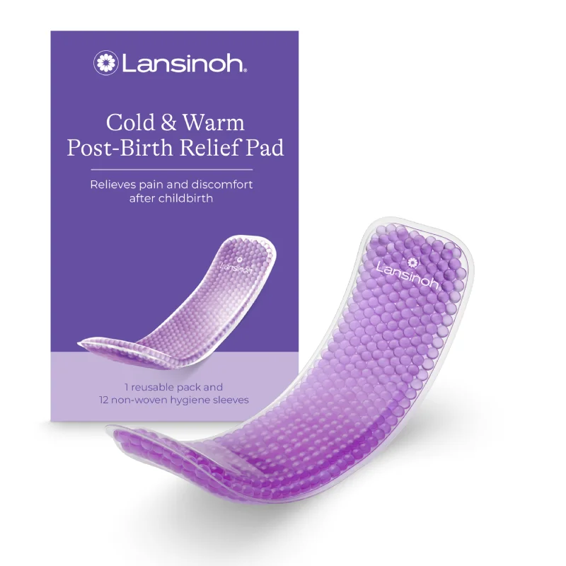 Compresa rece/calda pentru calmarea durerii dupa nastere, 12 bucati, Lansinoh