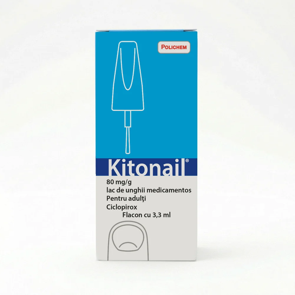 Kitonail 80 mg/g, 3.3 ml, Angelini