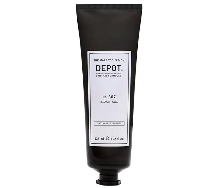 Gel de fixare pentru par negru 307, 125ml, Depot