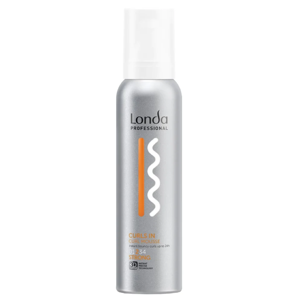 Spuma de par cu fixare puternica Curls In Curl Mousse, 150ml, Londa Professional