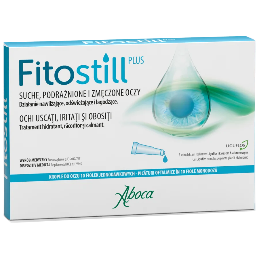 Fitostill picaturi de ochi, 10 x 0.5ml, Aboca
