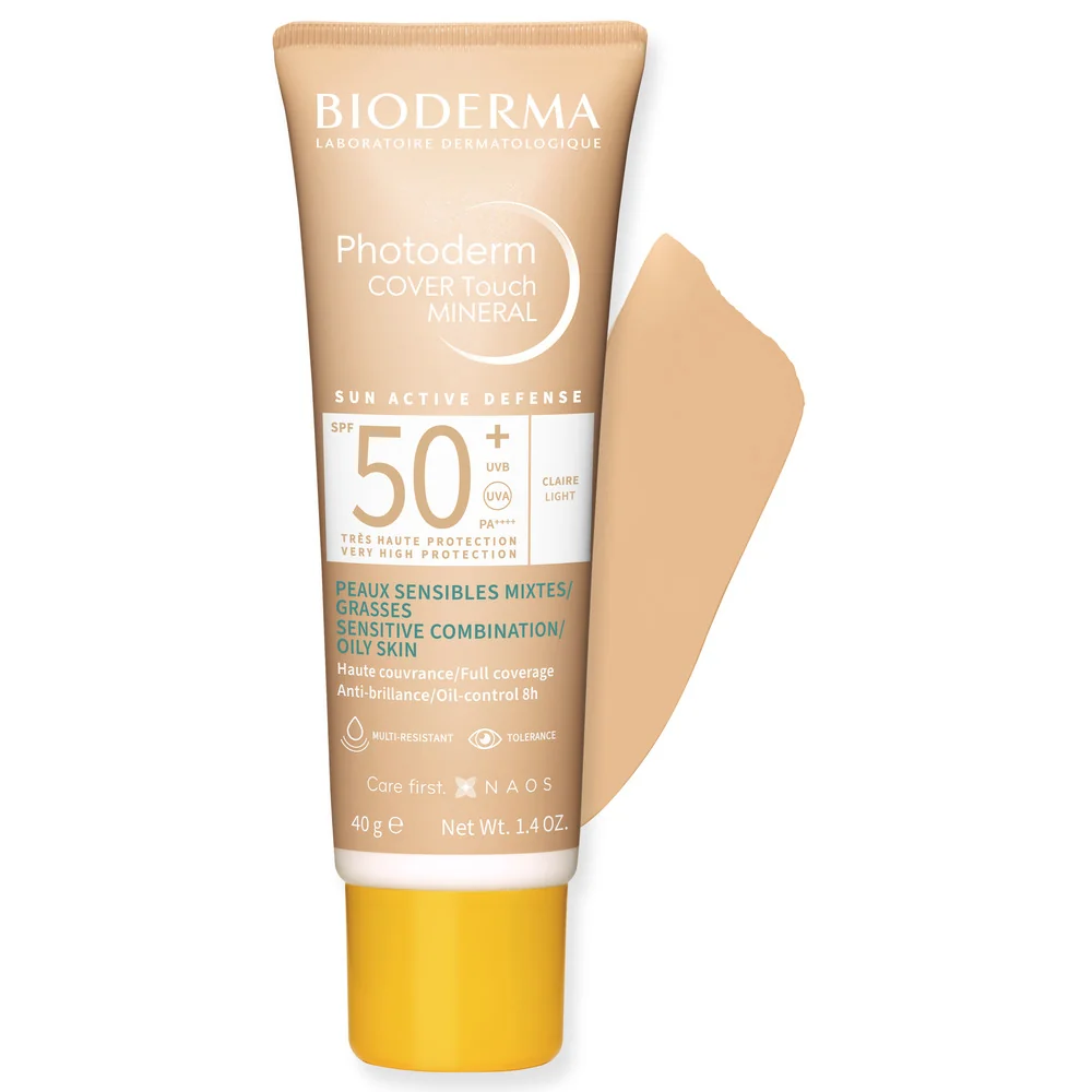 Fluid Cover Touch cu SPF50+ ten deschis Photoderm, 40g, Bioderma