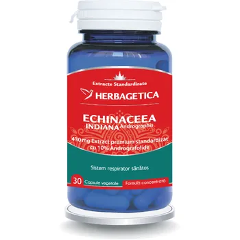 Echinaceea Indiana, 30 capsule, Herbagetica 