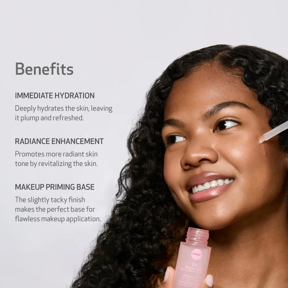 Ser revitalizant pentru pregatirea tenului Lit Skin Prep, 30ml, Indeed Labs