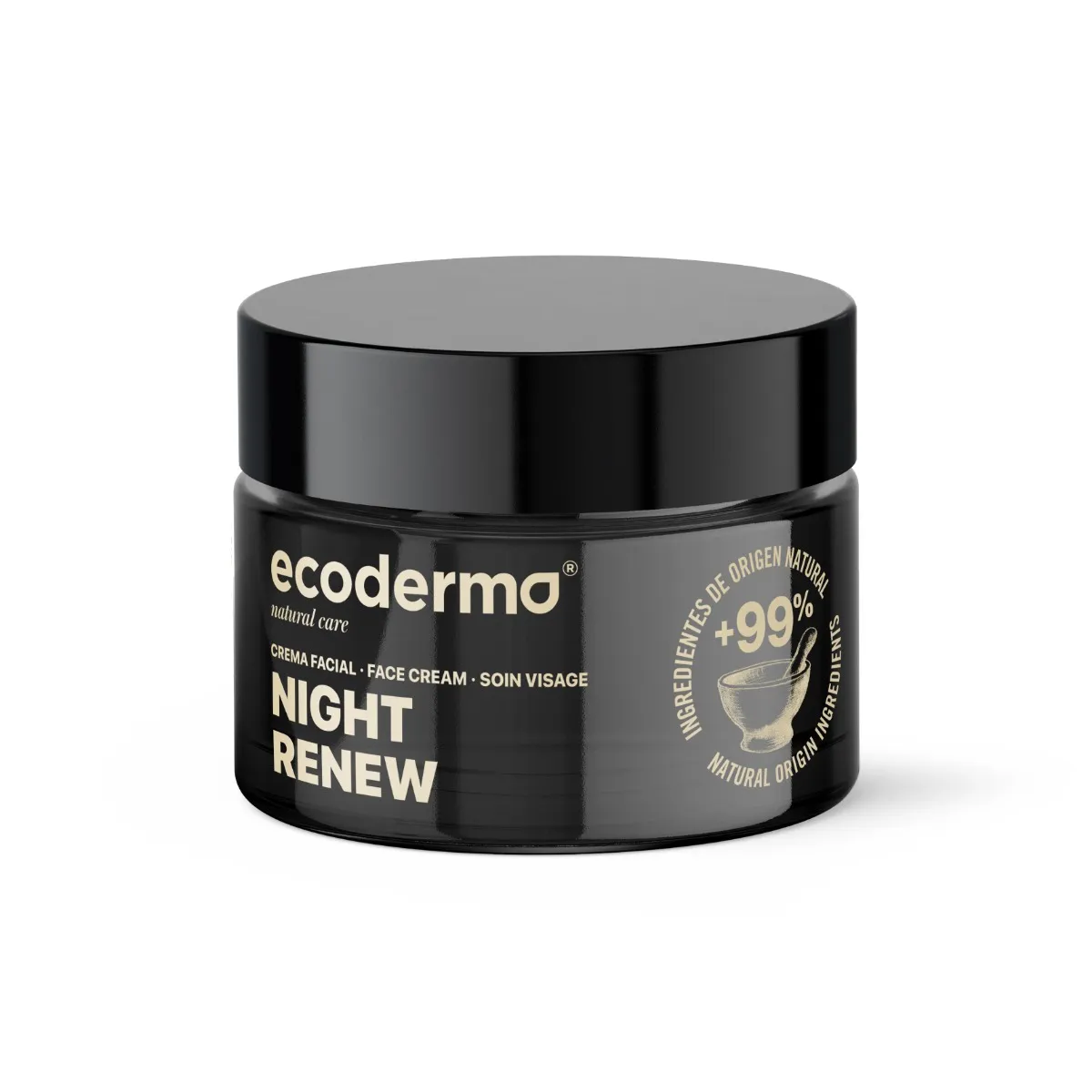 Crema reparatoare de noapte, 50ml, Ecoderma 