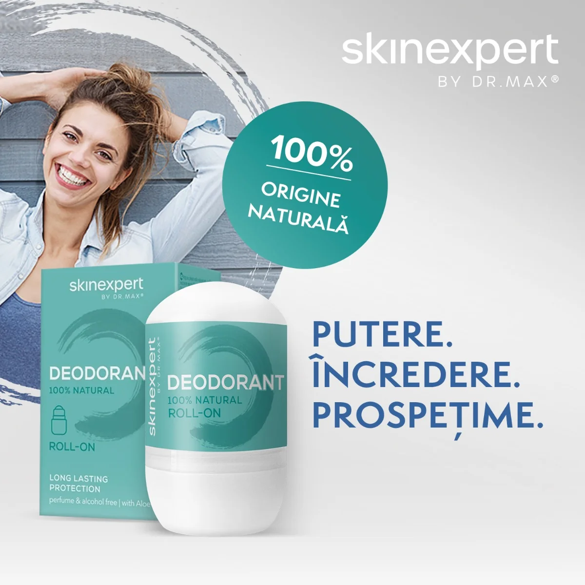 Skinexpert by Dr. Max® Natural Deo Roll-on, 50ml