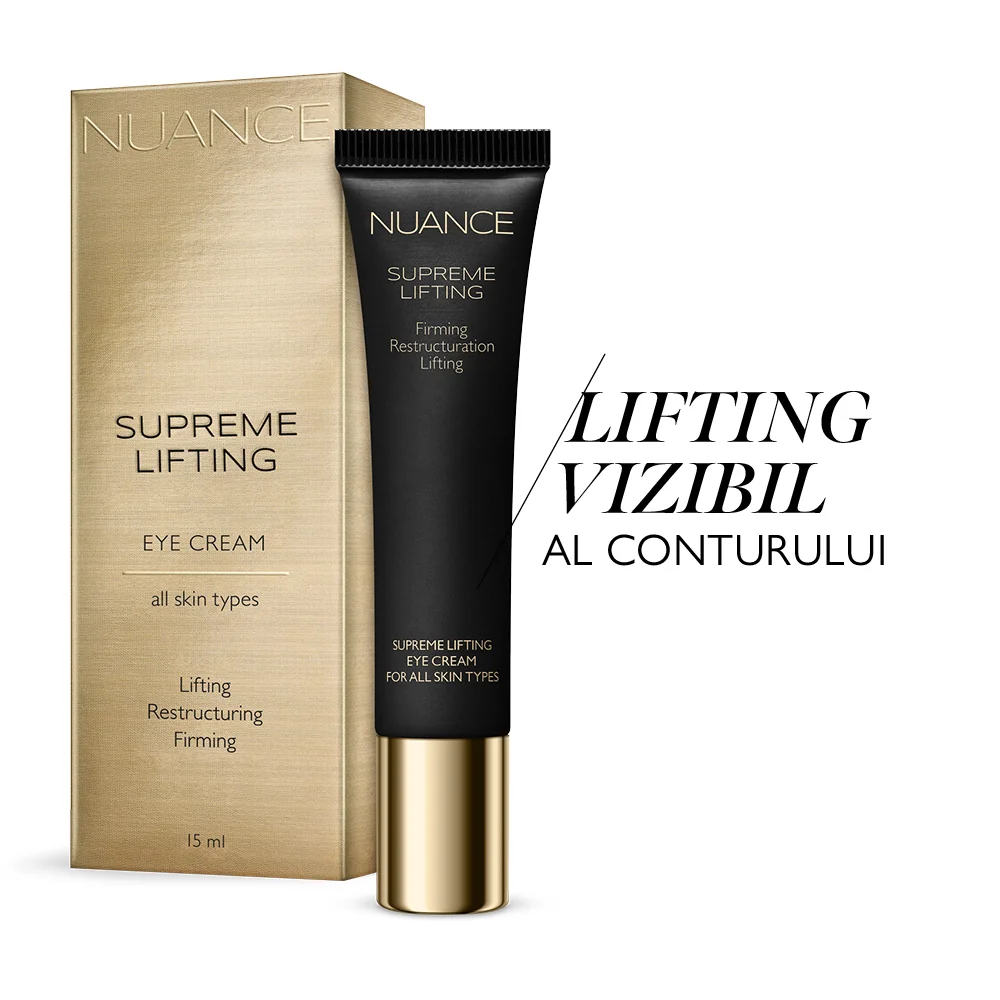 Crema de ochi Supreme Lifting, 15ml, Nuance