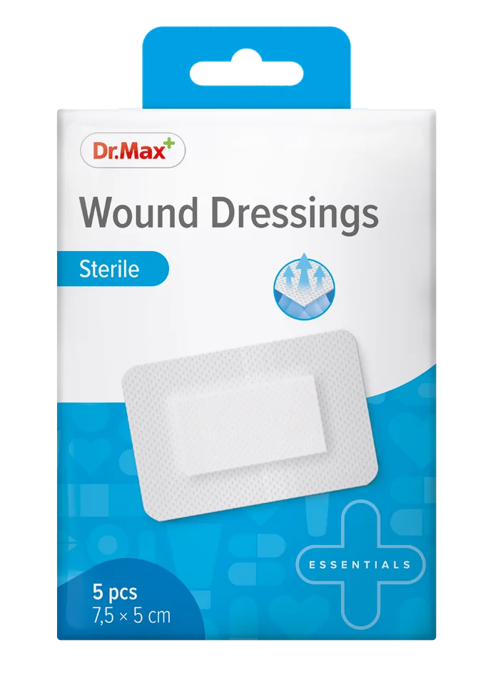 Dr. Max Plasturi sterili 7,5 x 5cm, 5 bucati