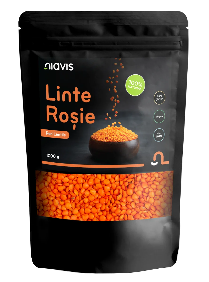 Linte rosie ecologica, 500g, Niavis