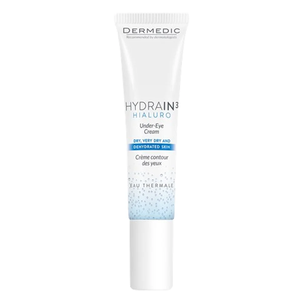 Crema hidratanta pentru conturul ochilor Hydrain 3 Hialuro, 15ml, Dermedic