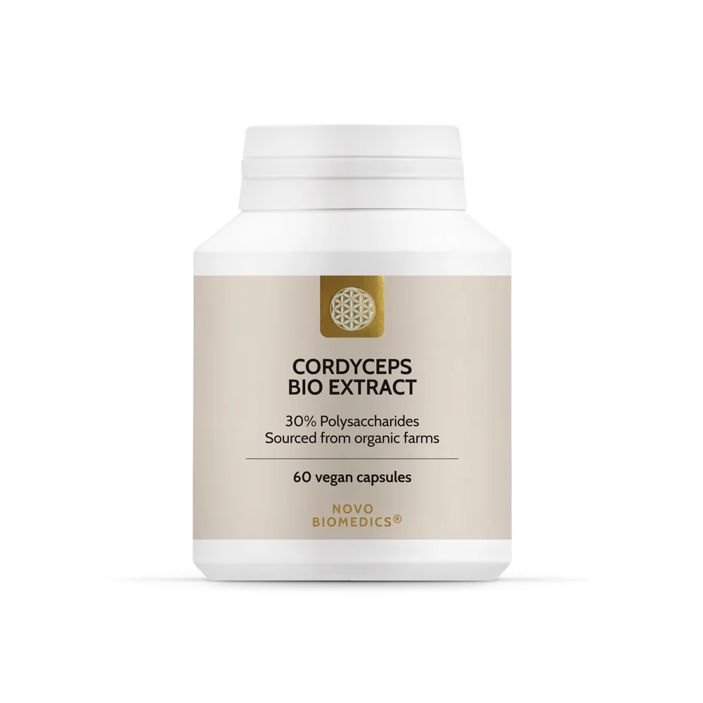Extract de ciuperci Cordyceps Bio, 60 capsule, Novo Biomedics