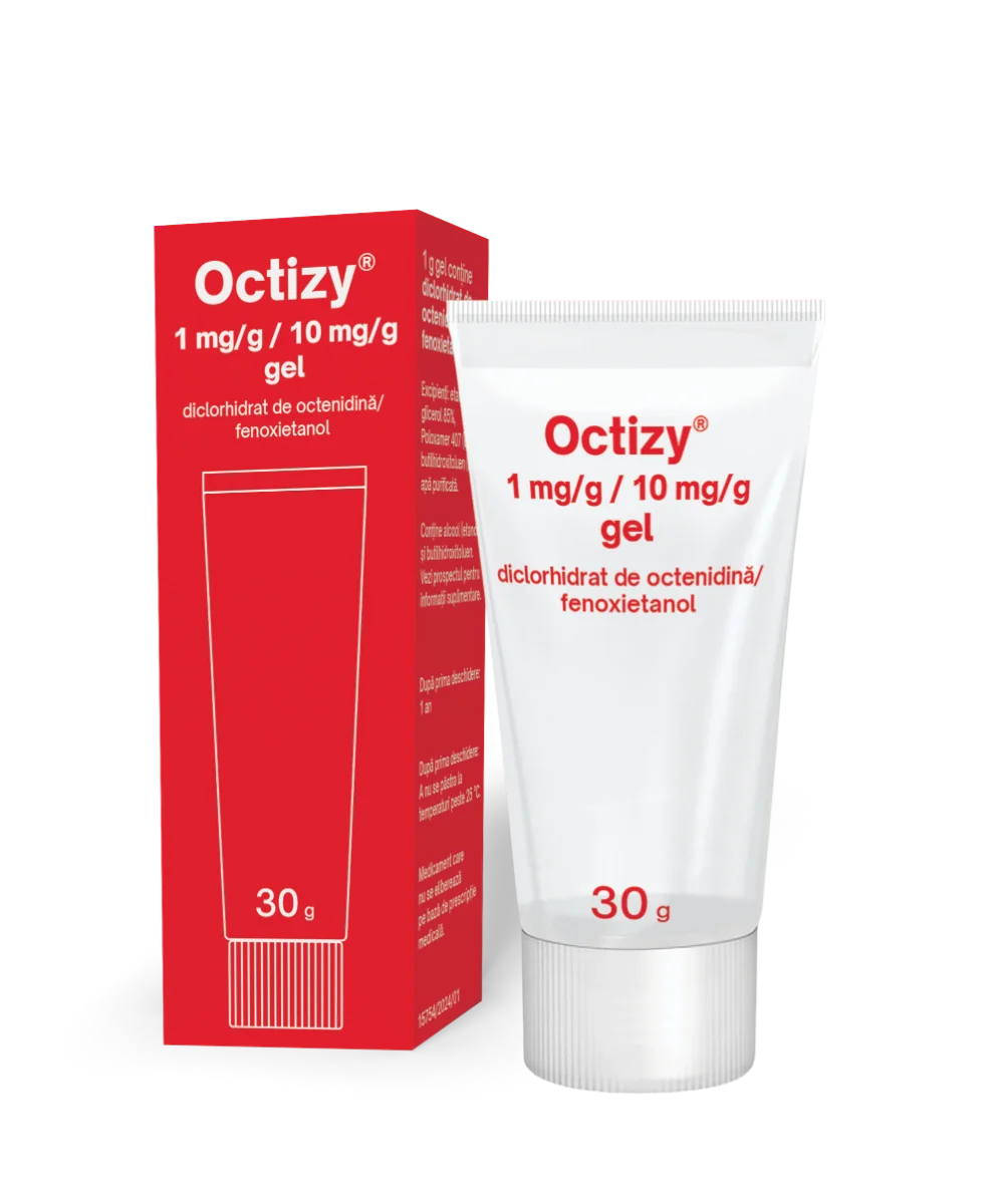 Gel Octizy 1mg/g+10mg/g, 30g, Egis Pharmaceuticals
