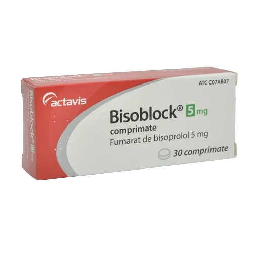 BisoBlock 5mg, 30 comprimate, Actavis 