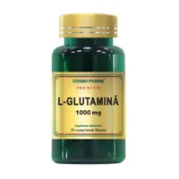 L-Glutamina 1000mg, 30 comprimate, Cosmopharm