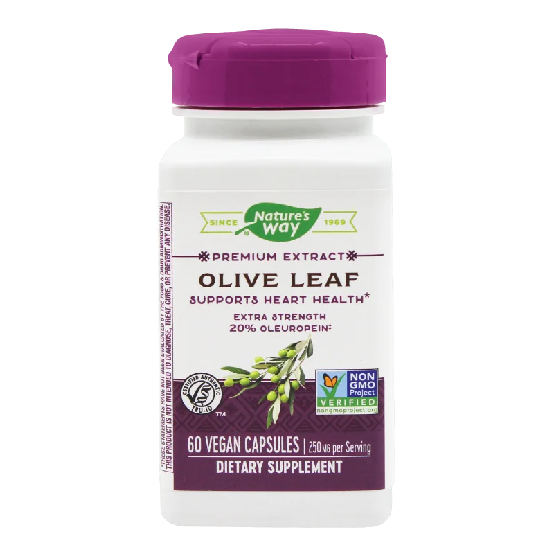 Olive Leaf 20% SE Nature's Way, 60 capsule, Secom