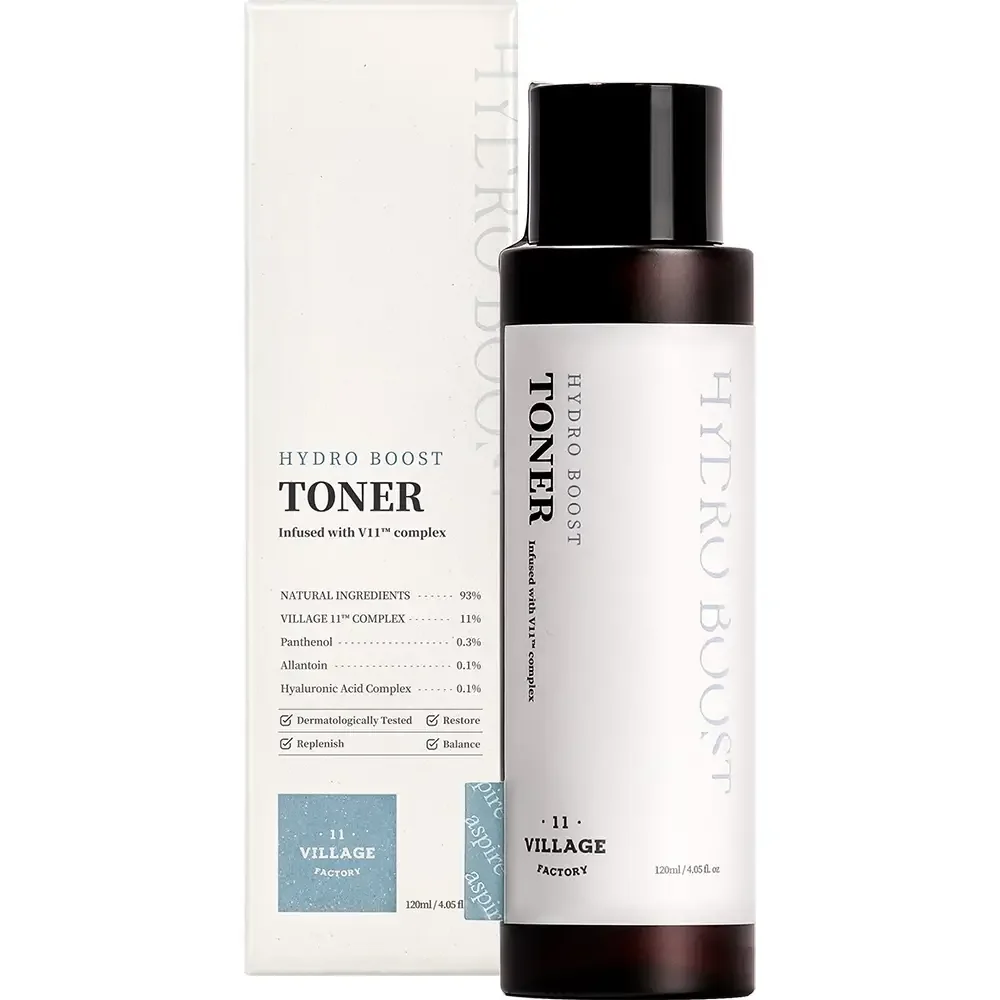 Toner hidratant pentru fata Hydro Boost, 120m, Village 11 Factory