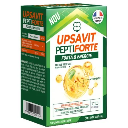 Upsavit Pepti Forte, 60 drajeuri, Upsa