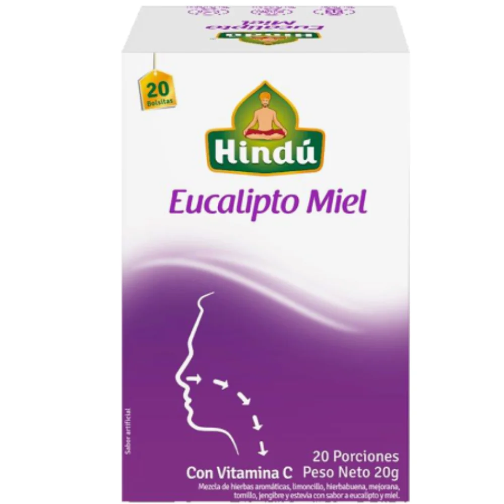 Ceai de eucalipt cu miere, 20g, Hindu 