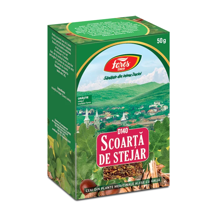 Ceai Stejar scoarta D140, 50g, Fares