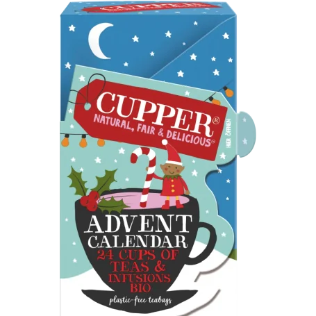 Calendar advent Ceai Eco, 24 plicuri, Cupper
