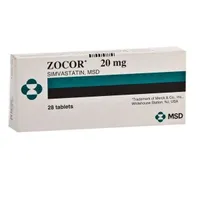 Zocor 20mg, 28 comprimate, MSD