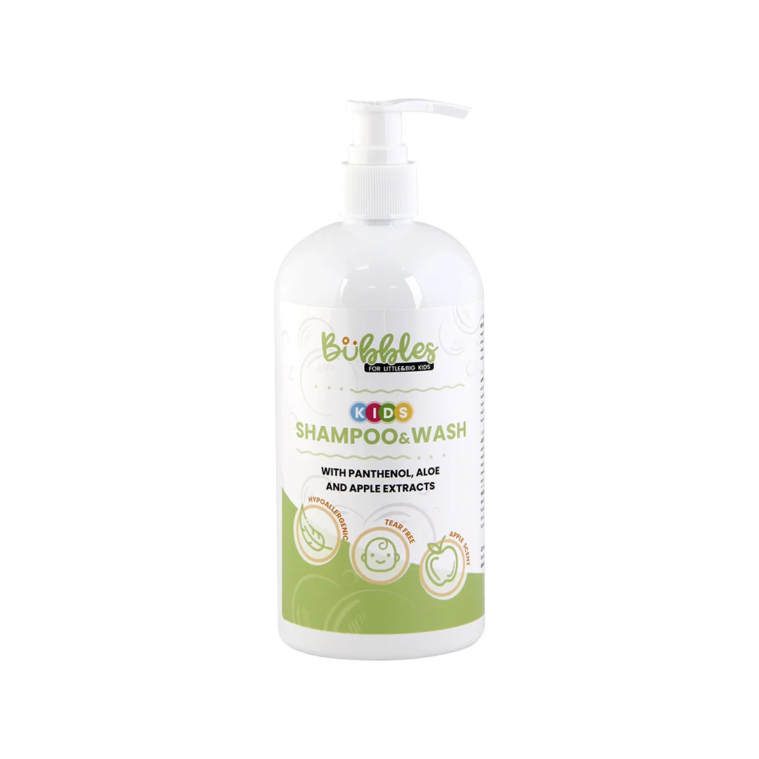 Sampon&gel fara lacrimi pentru copii, 500ml, Bubbles