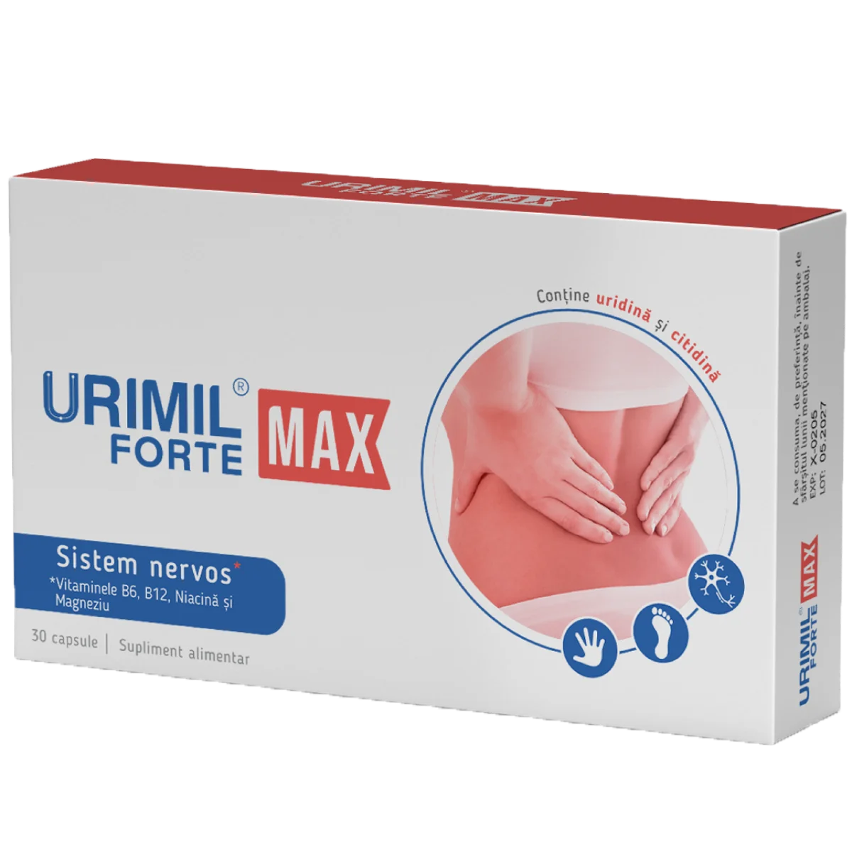 Urimil Forte Max, 30 capsule, NaturPharma