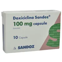 Doxicilina 100 mg, 10 capsule, Sandoz