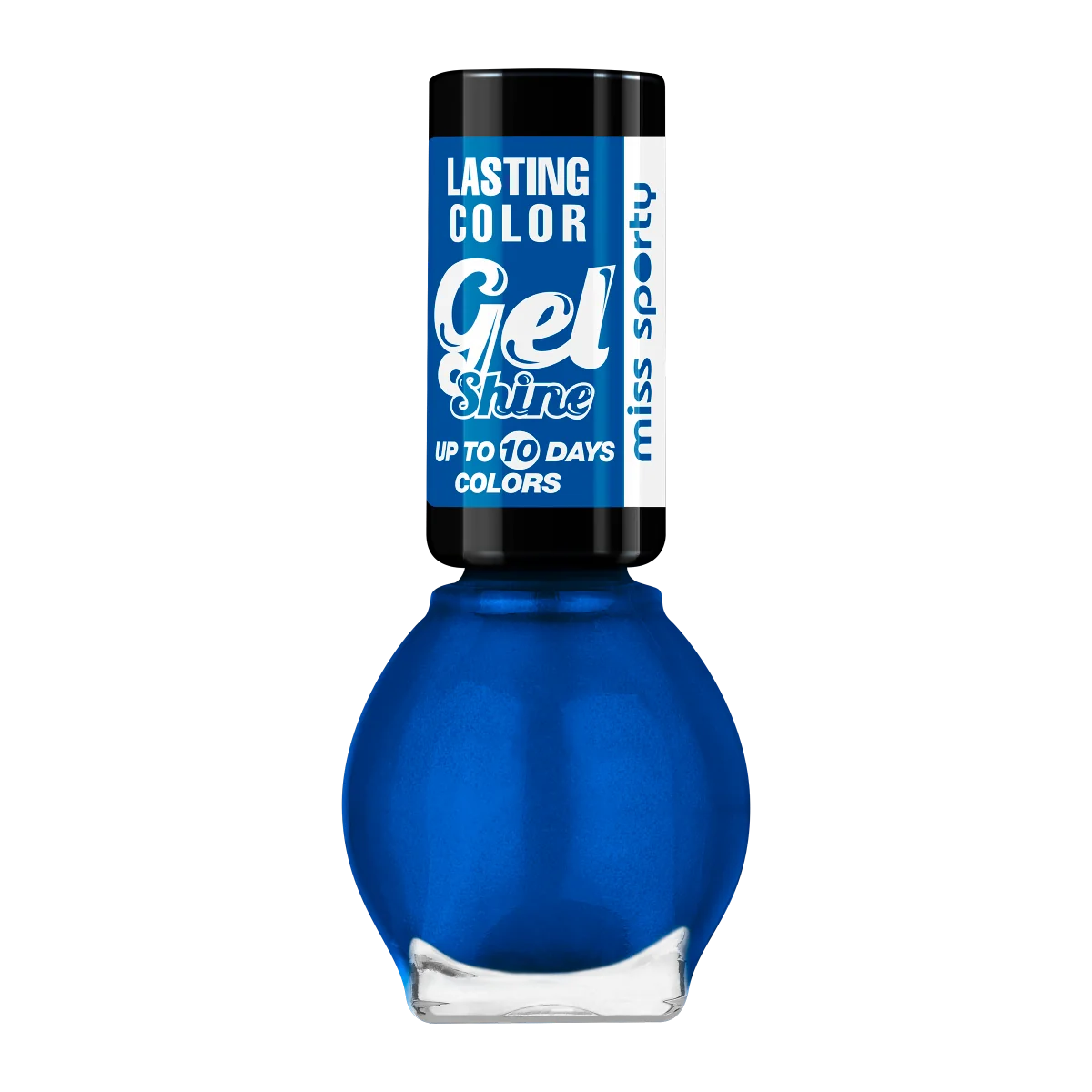Lac de unghii Lasting Color 510 Atomic Blue, 7ml, Miss Sporty
