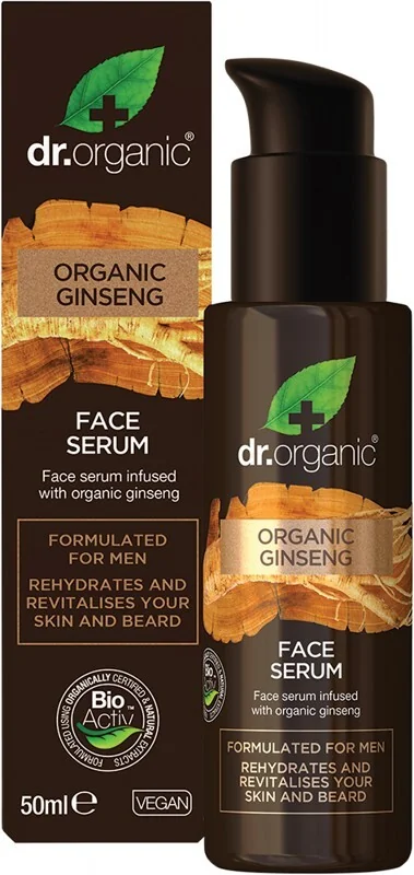 Dr.Organic Ser de fata Ginseng Men, 50ml