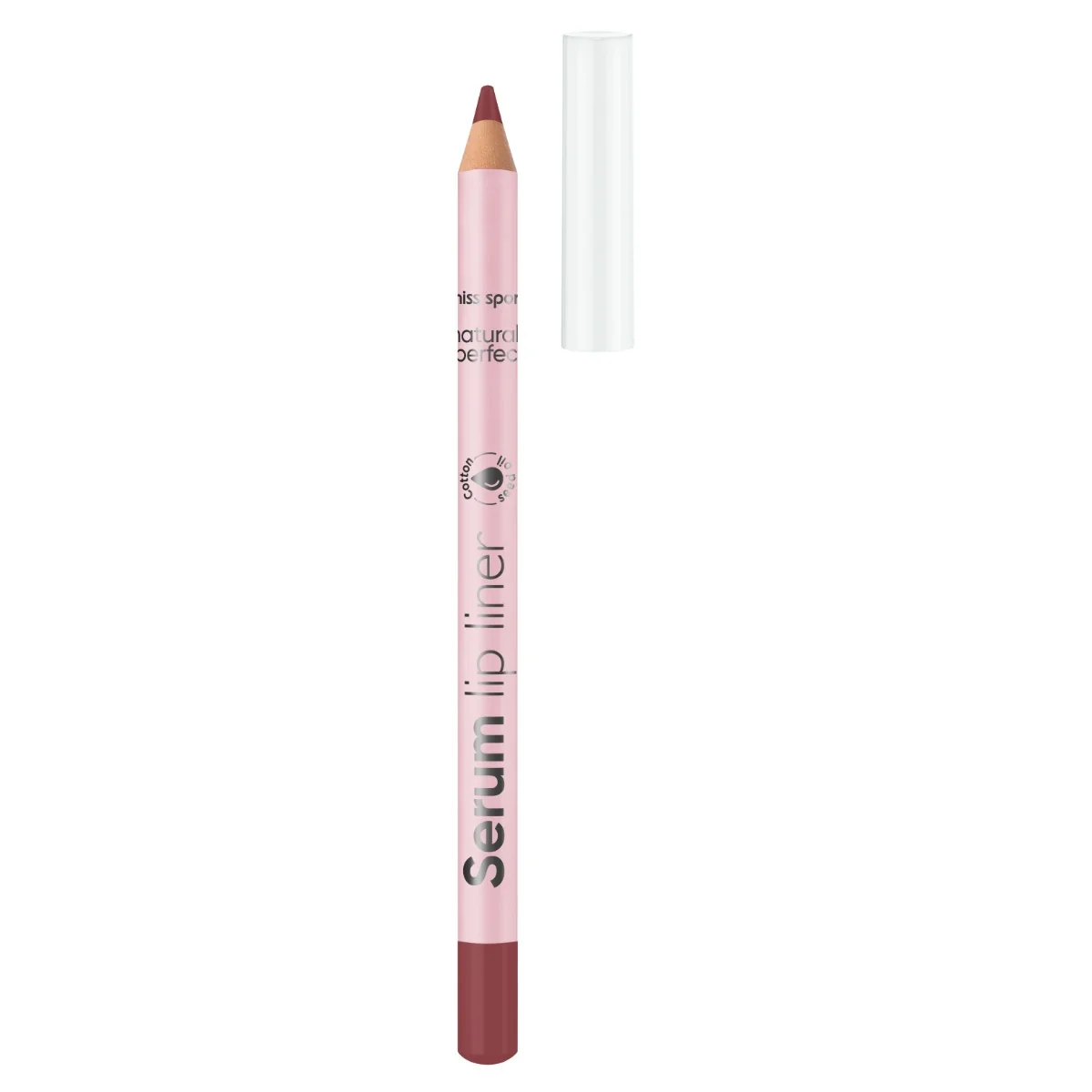 Creion de buze cu serum Naturally Perfect 04 Nude Mauve, 1.2g, Miss Sporty