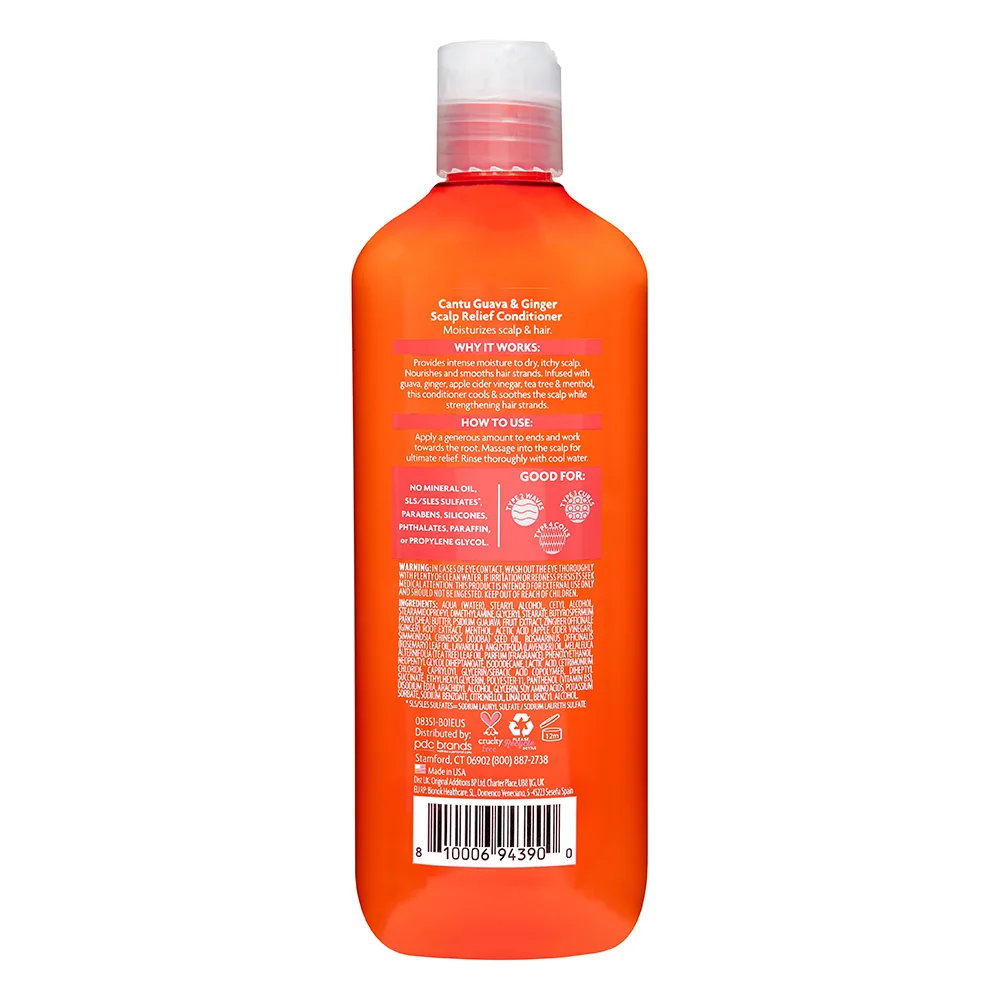 Balsam pentru revigorarea scalpului cu extract de guava, 400ml, Cantu