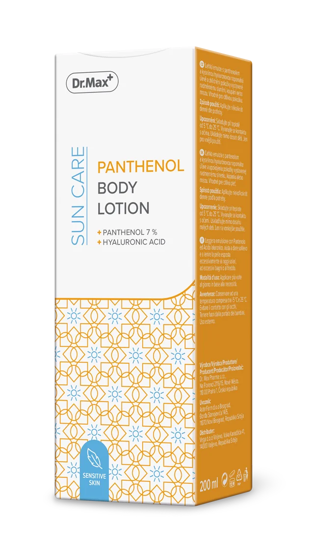 Dr. Max Lotiune cu Panthenol, 200ml