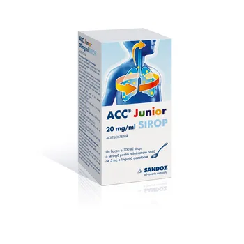 ACC Junior 20mg, 100 ml, Sandoz 