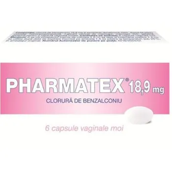 Pharmatex capsule vaginale 18,9mg, 6 capsule vaginale, Innotech 