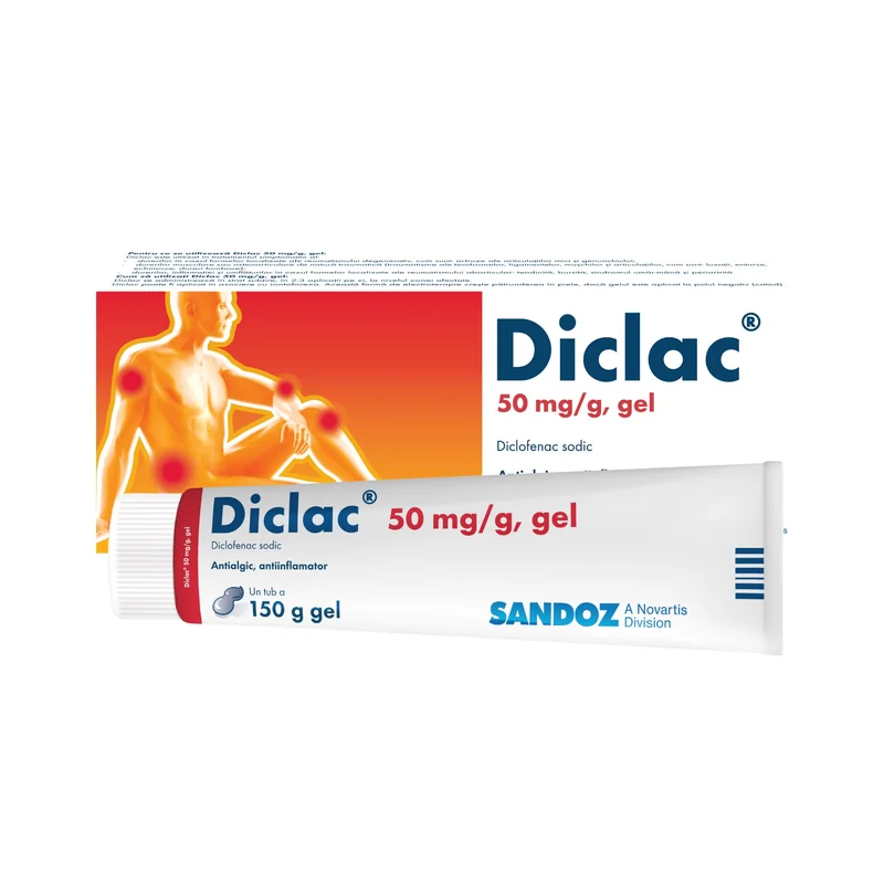 Diclac gel 5%, 150g, Sandoz | Dr. Max Farmacia