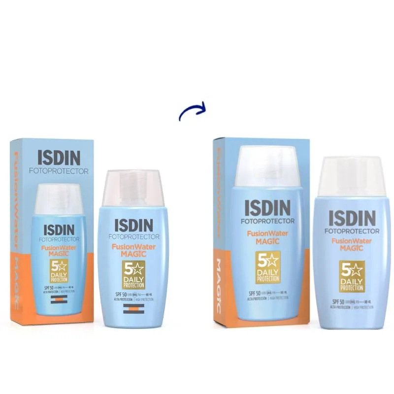 Fotoprotector Fusion Water Magic SPF50, 50ml, Isdin