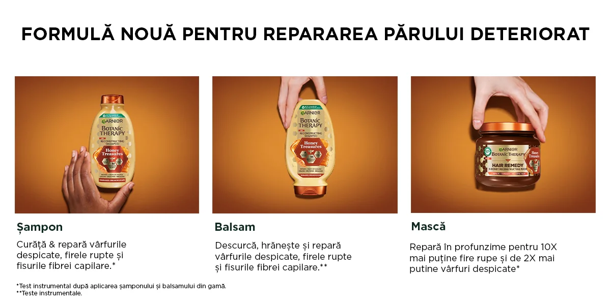 Botanic Therapy Honey Treasures - Rutina de ingrijire Botanic Therapy Honey Treasures - Rutina de ingrijire