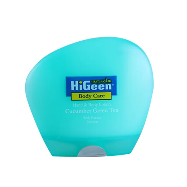 Lotiune de maini si corp cu extract de castravete si ceai verde, 50ml, HiGeen