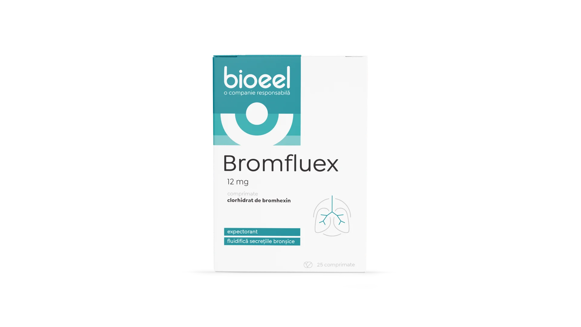 Bromfluex 12mg, 25 comprimate, Bioeel