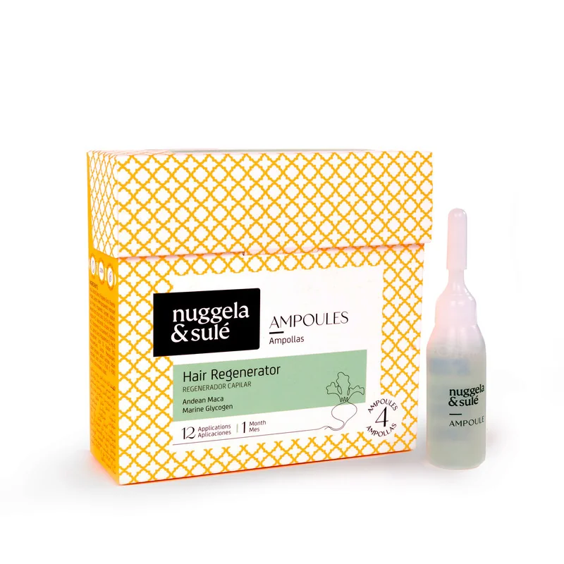 Fiole tratament pentru par 4 x 10ml, Nuggela & Sule