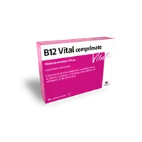 Vitamina B12 Vital comprimate, 50 comprimate, Worwag Pharma