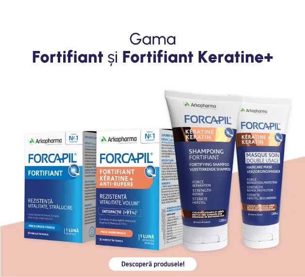 Forcapil - Gama Fortifiant & Fortifiant Keratine+