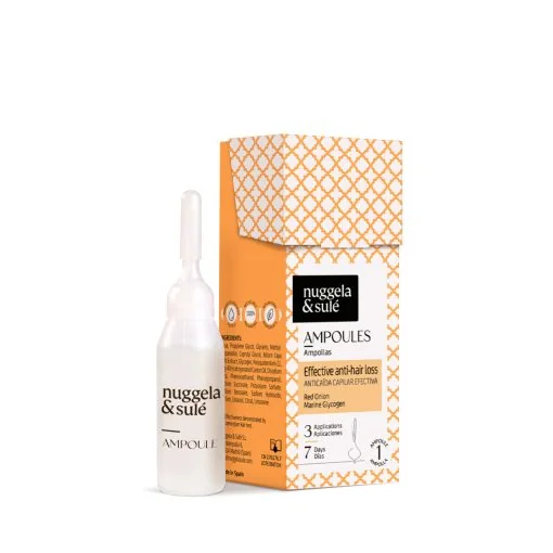 Fiole impotriva caderii parului 8 x 10ml, Nuggela & Sule