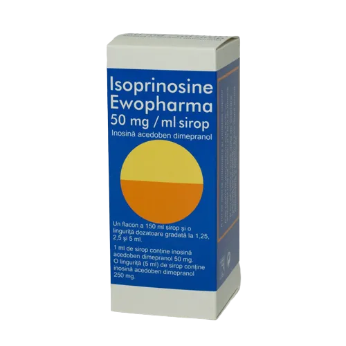 Isoprinosine sirop 50mg/ml, 150ml, Ewopharma 