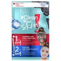 Masca Scrub Sauna+Krio Clean Your Skin, 2x5ml, Eveline Cosmetics