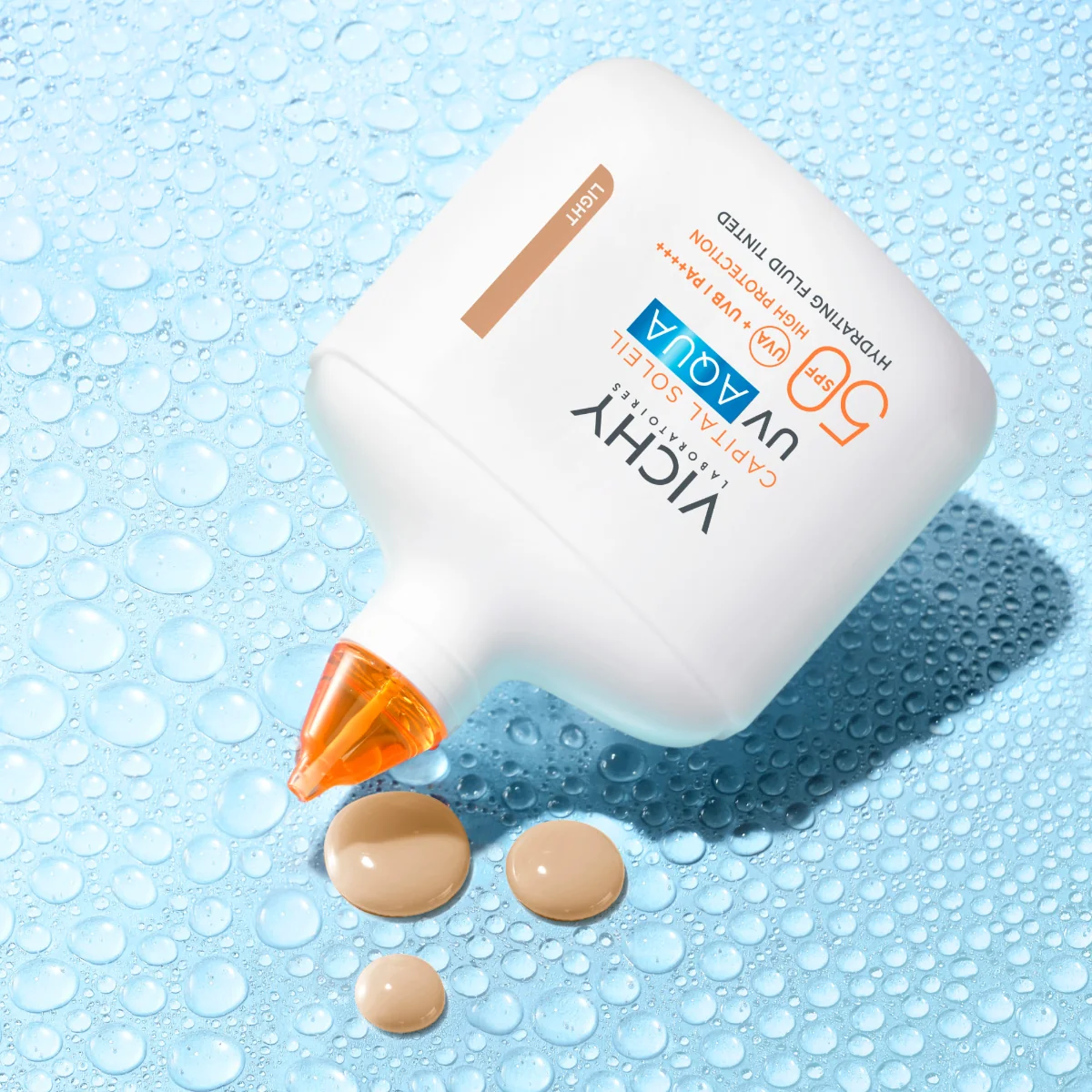 Fluid hidratant colorat SPF 50 Capital Soleil UV AQUA , 50ml, Vichy